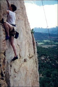 Photo from my first climb.